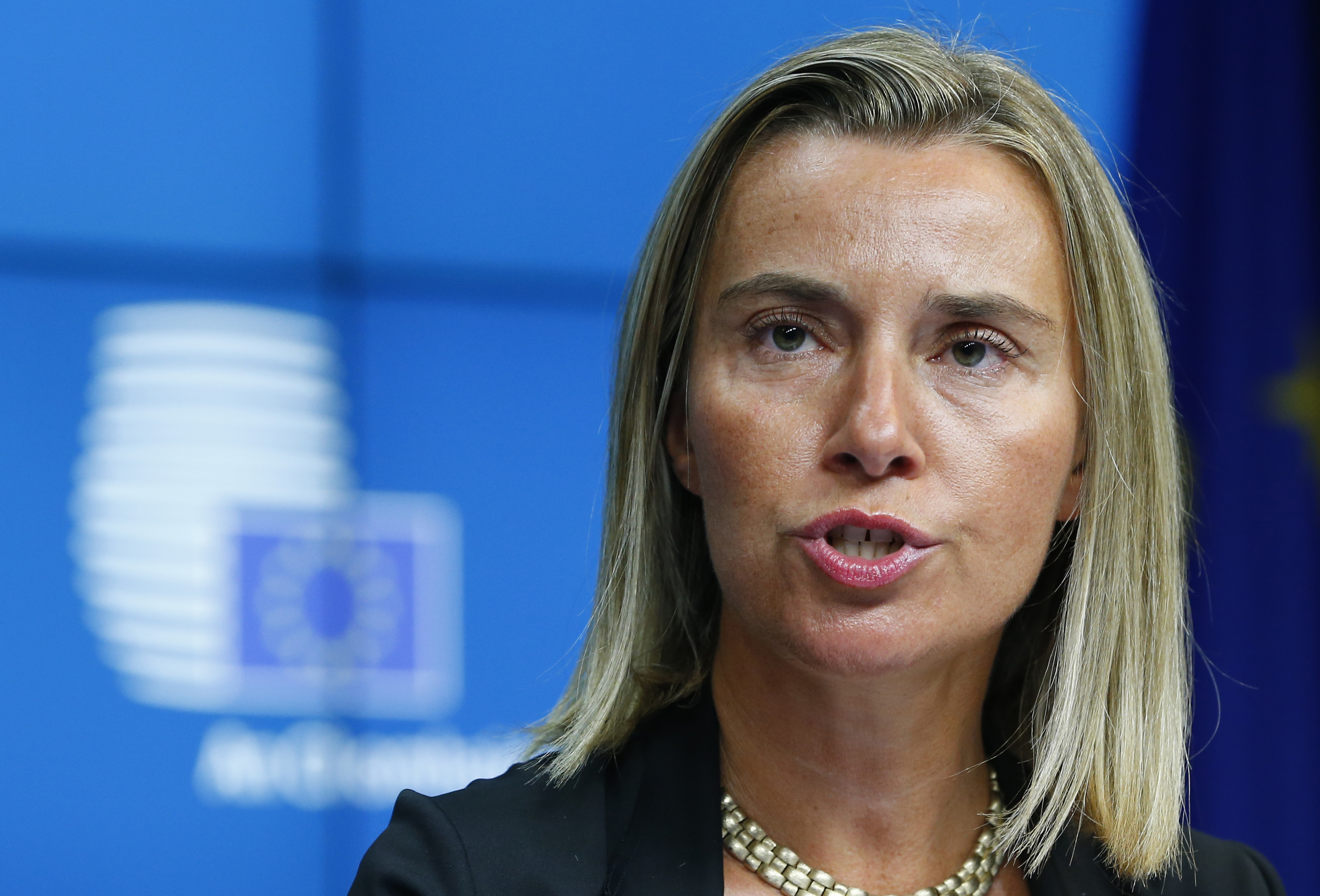 La responsable de la politique étrangère de l'Union européenne, Federica Mogherini. D. R.